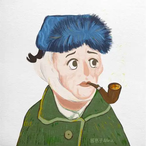 世界名画转q版|插画|艺术插画|酱崽子alina - 原创作品 - 站酷 (zcool