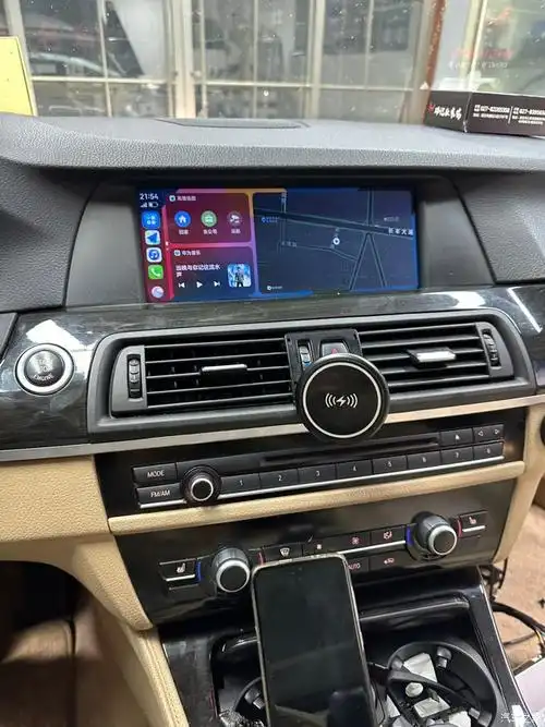 【图】老款的宝马五系原车升级了,carplay真香_宝马5系论坛_汽车之家