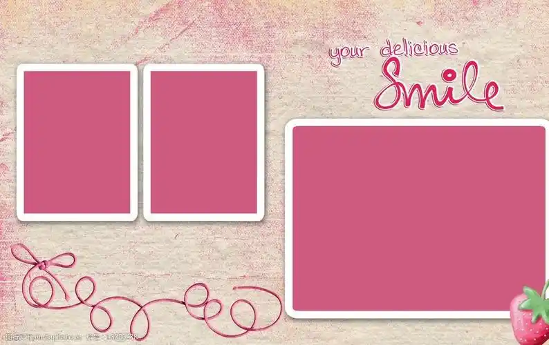 儿童相册模板图片