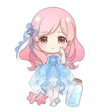 水瓶座照片qq头像女生