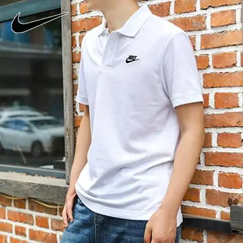 nike耐克白色短袖polo衫男t恤2021春季新款半袖运动服cj4457100视频