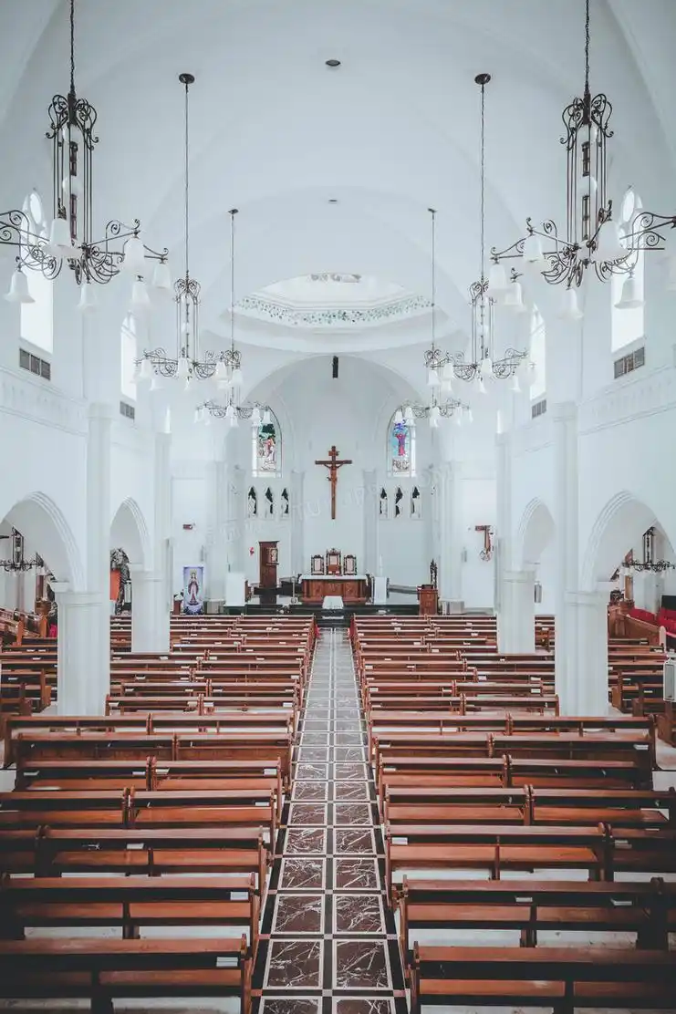 基督教堂内部图片