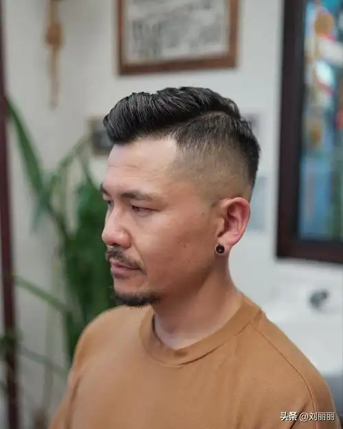 新时尚男士发型24款,越看越有型,简直帅炸了