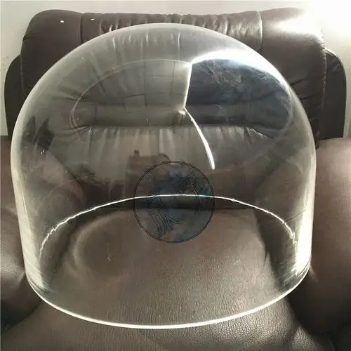 供应透明亚克力有机玻璃真空罩,圆形防尘防护罩,吹塑球形展示罩