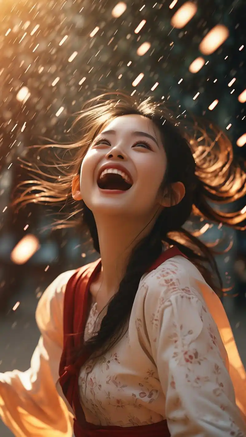 96快乐传递!开心大笑的人物壁纸95