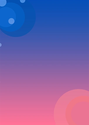 粉蓝色渐变创意几何背景