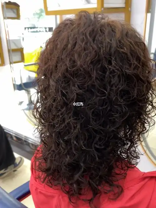 植物染发质冷烫满头卷