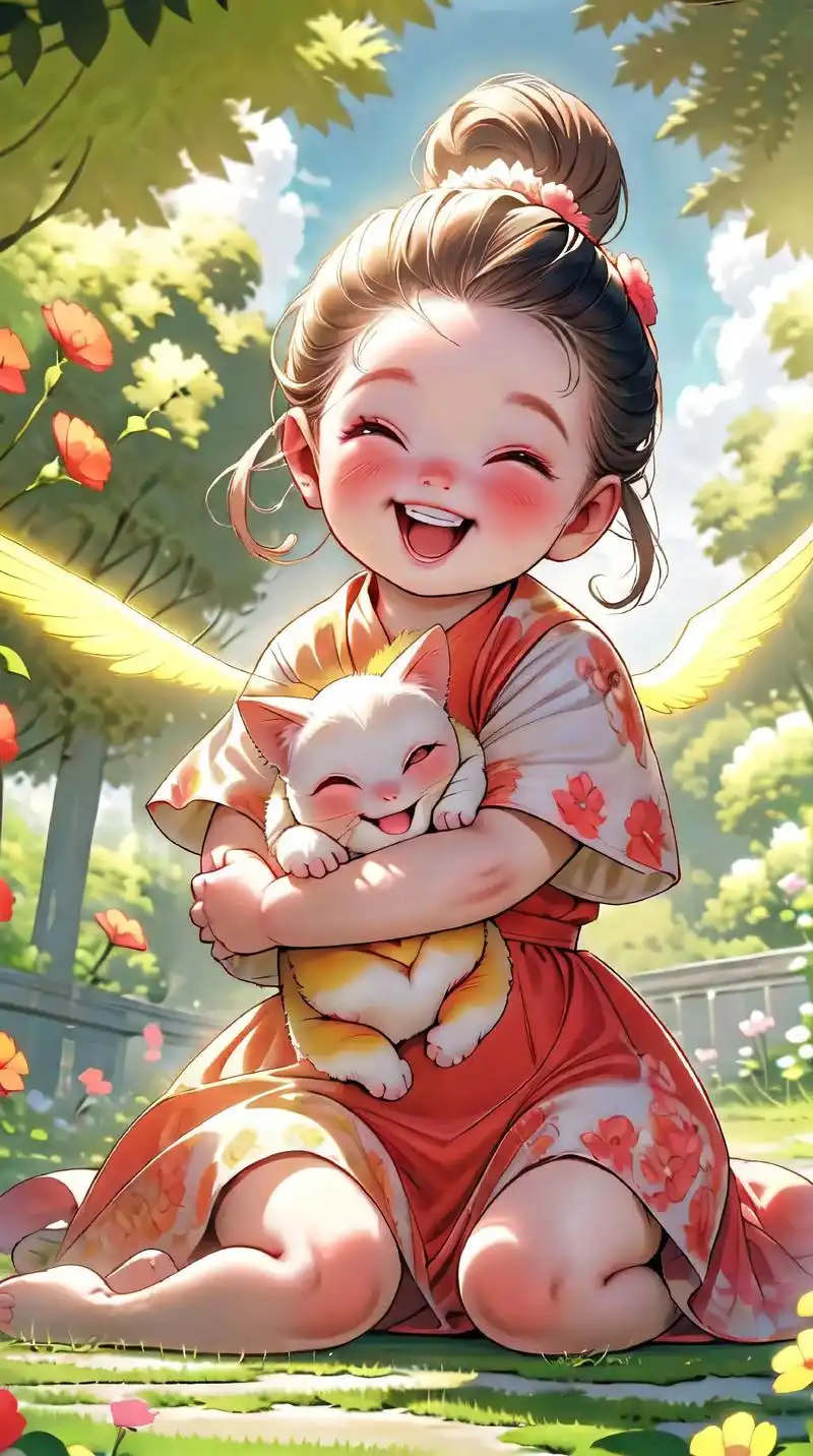 可爱女孩壁纸.#萌娃头像 #美图分享 #萌娃漫画头像 #治愈 - 抖音