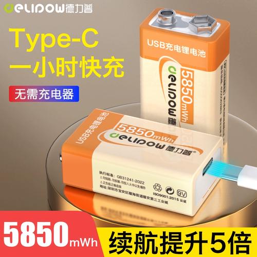 9伏充电锂电池排行榜