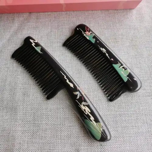 谭木匠礼盒木梳惊鸿岩之檀木经典新品女生领导梳子