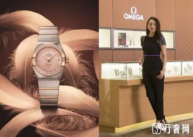 章子怡绝配的欧米茄星座pluma轻羽腕表