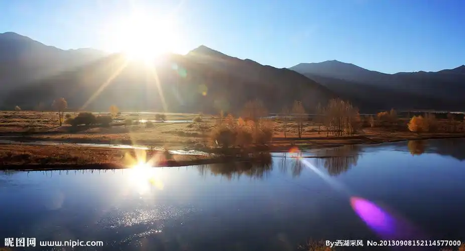 湖泊摄影图__山水风景_自然景观_摄影图库_昵图网nipic.com