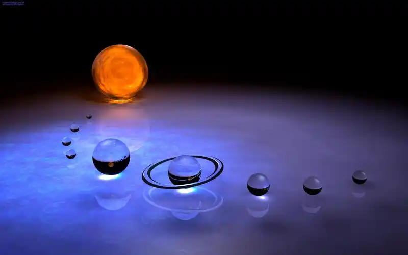 炫酷科幻插画桌面壁纸