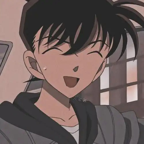 日漫番超话#名侦探柯南##69情侣头像#工藤新一×毛利兰|动漫情头