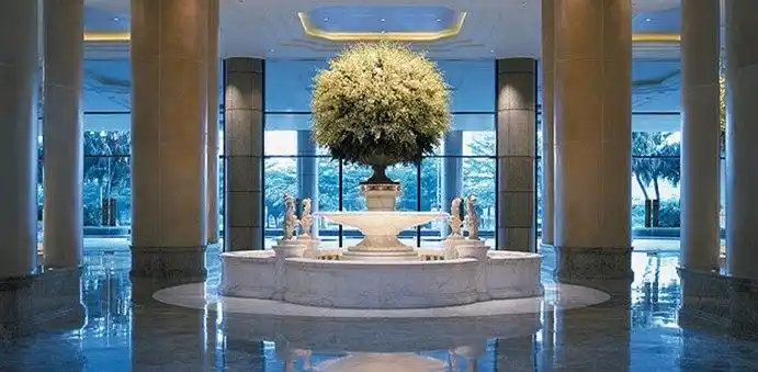 酒店大堂水池雕塑设计