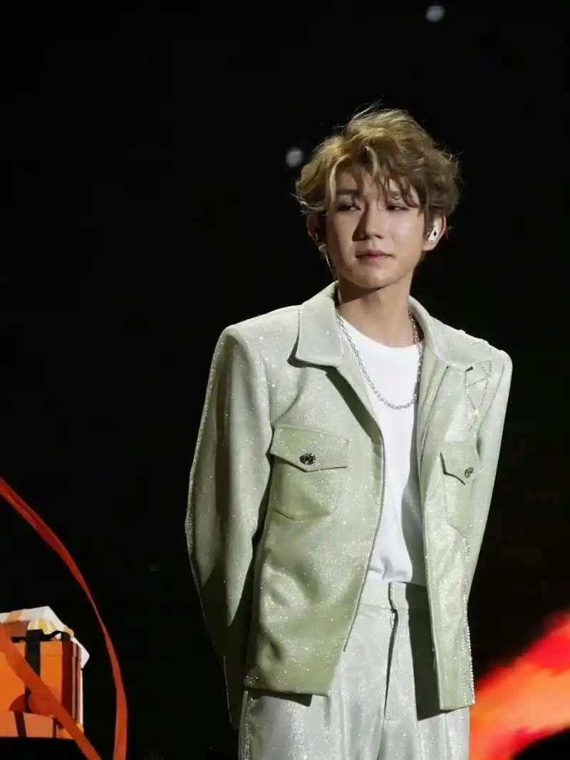 王源在十周年演唱会的生图,还以为他的脸状态好了点,现在看来还是好差