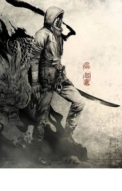 盗墓笔记 黑金古刀 张起灵武器