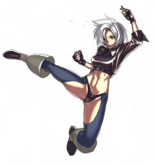 体重高达三百斤,身材却比不知火舞还火辣,拳皇美女摔跤手安琪儿|巨石