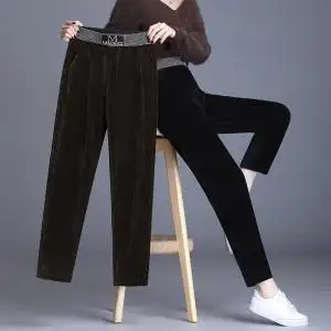 松紧腰萝卜裤女职业