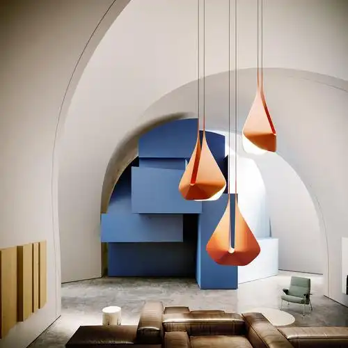 mono——抽象几何形状组成的室内空间! - 普象网