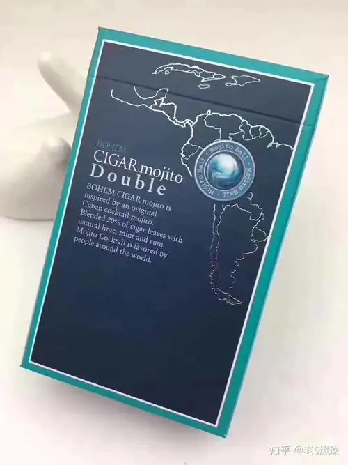 隐藏着柠檬清新 捏破爆珠就如加入冰块的莫吉托鸡尾酒 冰爽直达喉咙