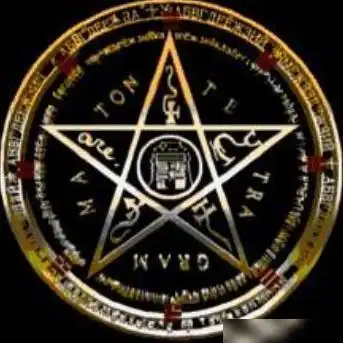 这是一种对付妖怪的五芒星图纹,日本神道教中经常能够看见这一标志