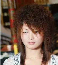 女生锡纸烫效果图