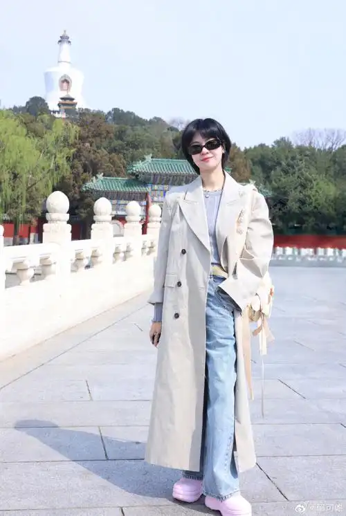 郁可唯不期而郁vlog##分享我的春日look