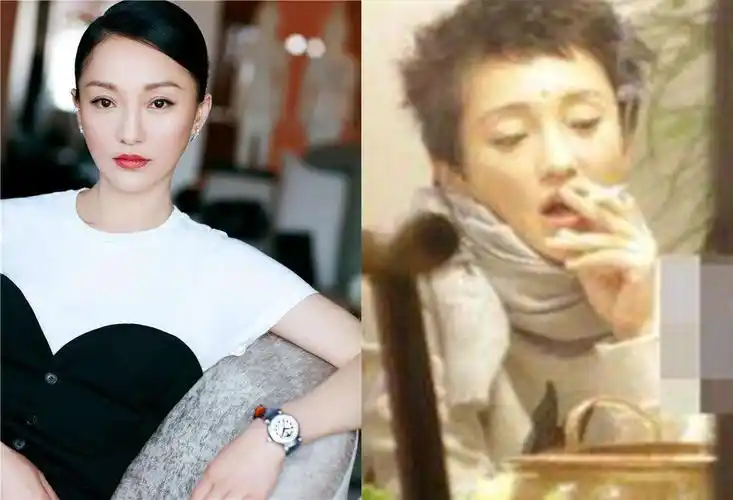 娱乐圈里哪些女星抽烟是让人很意外的?_那英