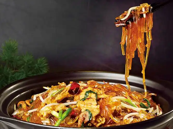 砂锅水晶粉丝煲