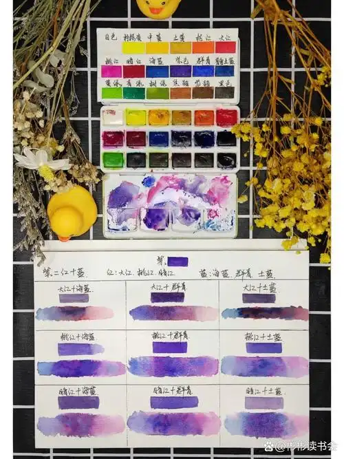 水彩基本调色,理论,技法合集9797纯干货6015