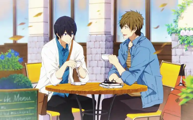 free!男子游泳部,七濑遥,橘真琴,日本动漫,acg,秋日,free!