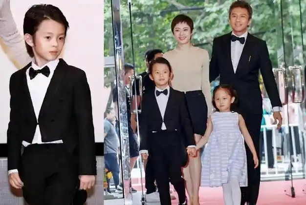 邓超儿子神似流川枫长相风靡了日本如今一家四口生活幸福