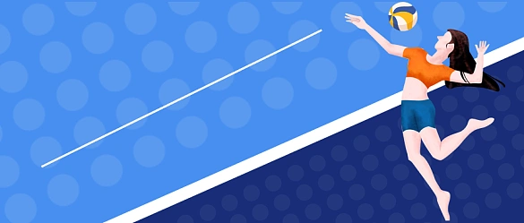 公众号中国女排背景