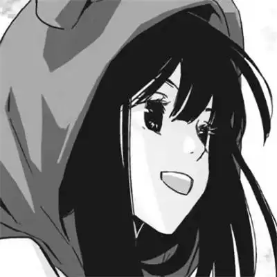 女头像黑白动漫 高清好看的动漫头像黑白简约女生图片_女生动漫头像