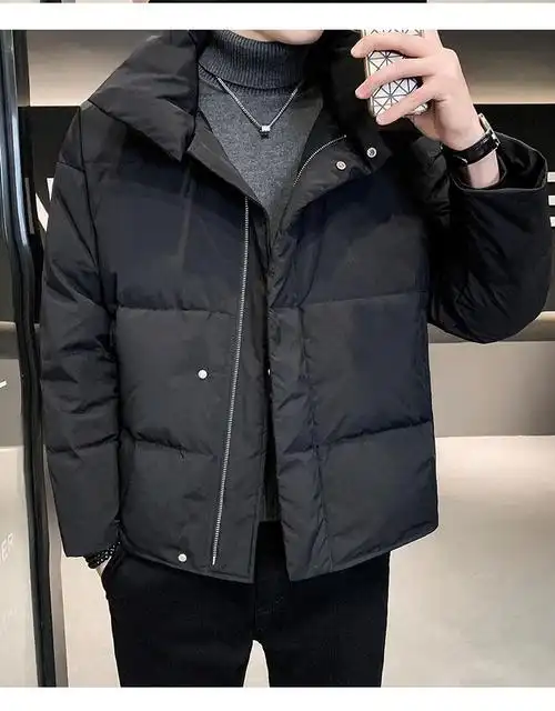 意型(cool collection) 面包羽绒服男士年新款潮牌轻薄冬季外套加厚