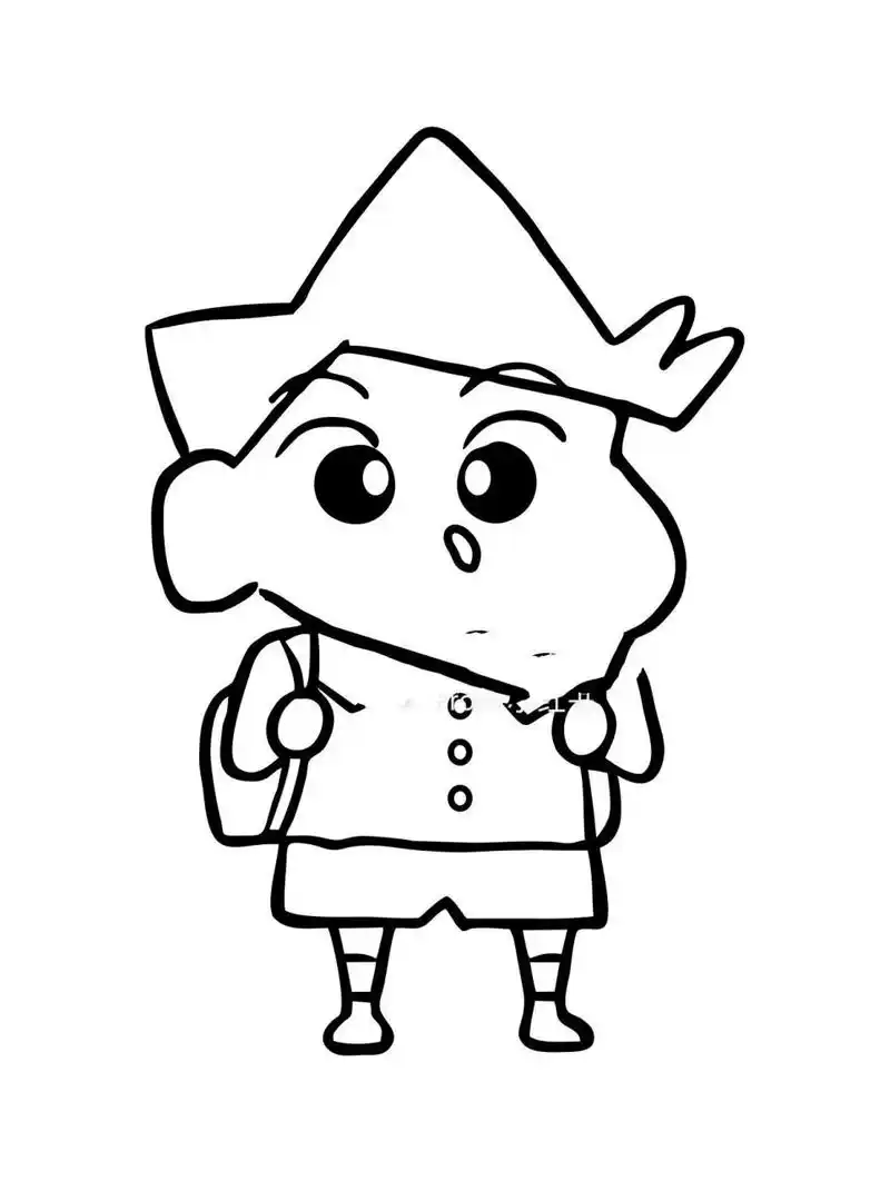 爱看书,爱上学的卡通可爱人物简笔画素材 这么可爱小人,可以打印涂色