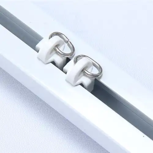 电动窗帘配件尚飞轨道小滑轮窗帘配件辅料吊轮挂轮静音走珠批发