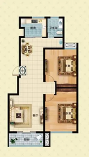 90平房子想两室改三室