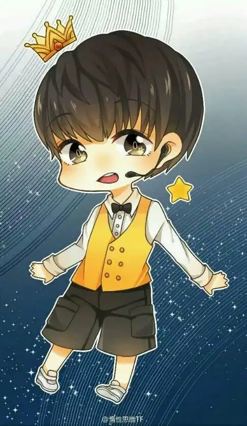 王源q版wy 1108 cr:logo - 堆糖,美图壁纸兴趣社区