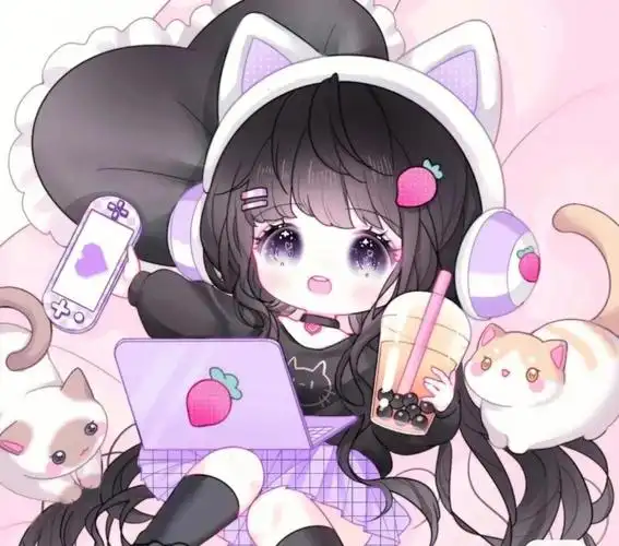 第1期可爱猫咪5人闺蜜头像