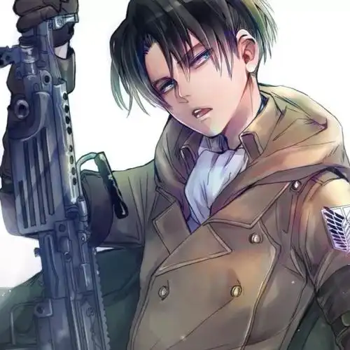 动漫头像▏进击的巨人兵长帅炸了