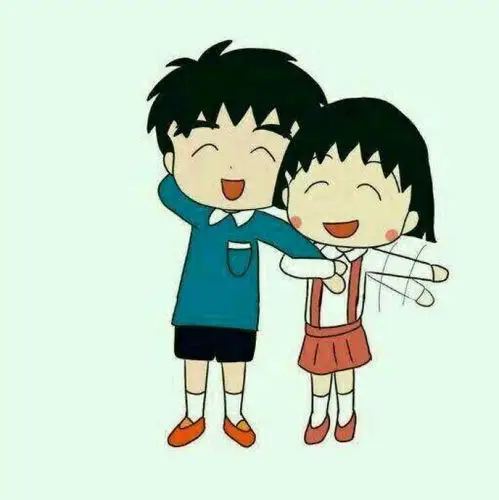 樱桃小丸子情侣头像