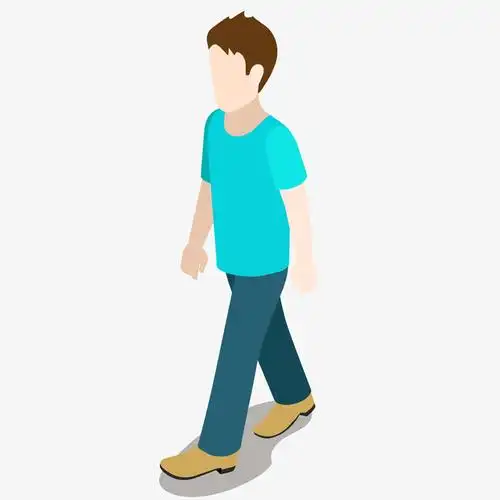 行走的人png下载免抠素材免费下载_觅元素51yuansu.com