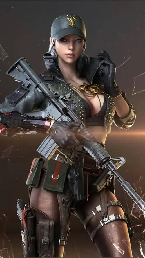 cf游戏美女角色合集