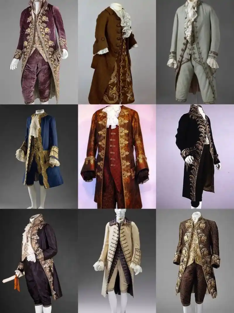 欧洲古典服饰宫廷风复古风男士伯爵