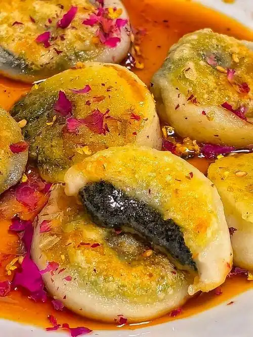 红糖玫瑰煎汤圆解锁汤圆新吃法