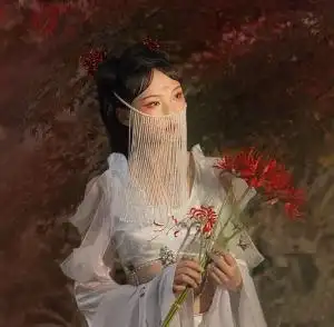 彼岸花仿真花假花曼珠沙华花束古风汉服拍照手拿花拍摄道具昙花