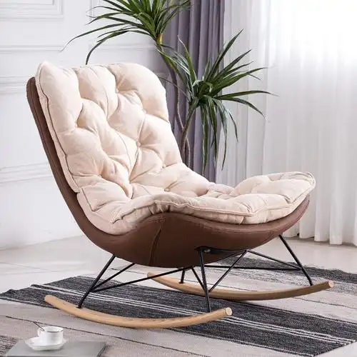 懒人沙发躺椅轻奢摇摇椅小户型阿斯卡利客厅家用卧室靠背单人阳台休闲