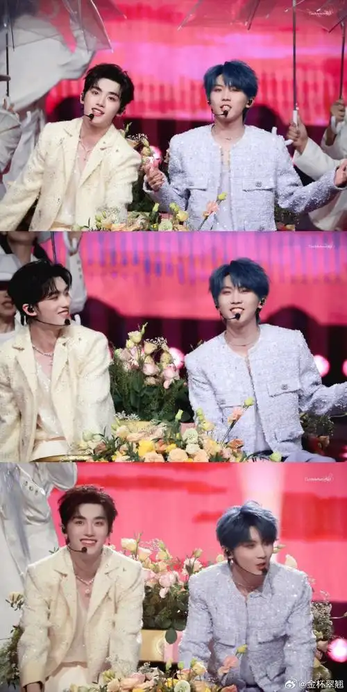 马嘉祺丁程鑫##马嘉祺丁程鑫合作舞台##马嘉祺丁程鑫合唱有你的快乐